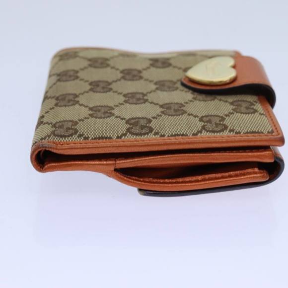 GUCCI GG Canvas Wallet Beige 203549 Auth yk11703 - Picture 3 of 16